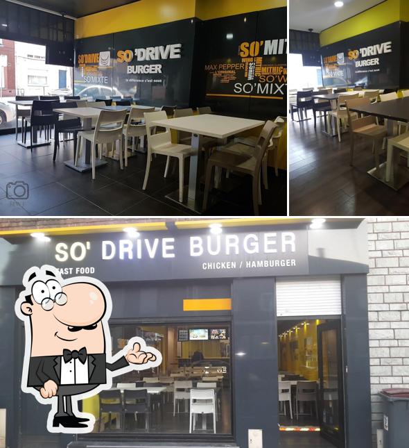 El interior de SO DRIVE BURGER TOURCOING PHALEMPINS