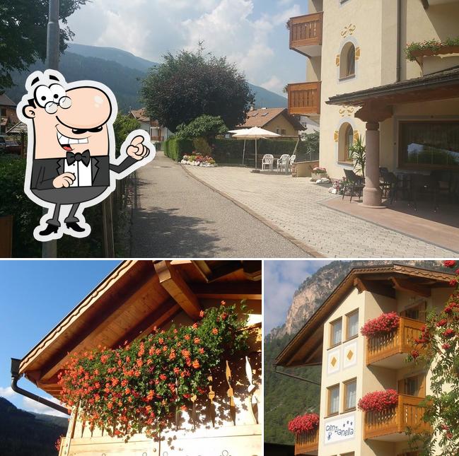 Gli esterni di Hotel Genzianella Val di Fiemme Trentino