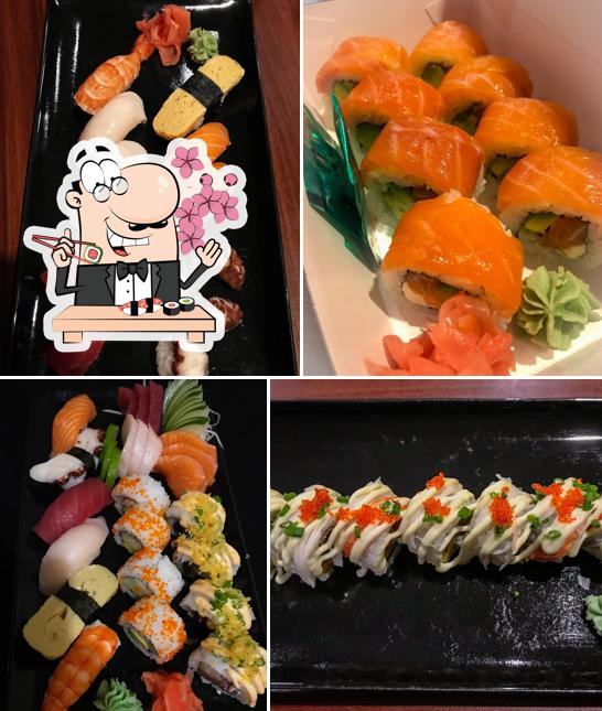 Prova le diverse opzioni di sushi