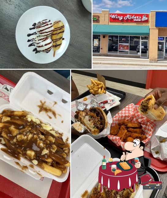 Wing Riders & Burgers in Uxbridge Restaurant menu and reviews