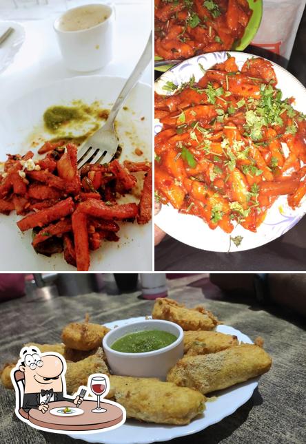 Food at Gulab Jaayaka And Family Restaurant