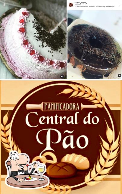 Comida em Central do pão