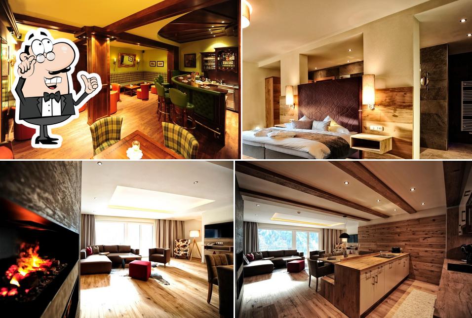 The interior of Hotel Luxury Appartements Dorfstadl