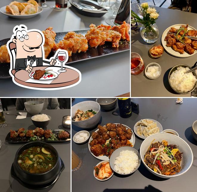 Essayez des repas à base de viande à Kimchi Guys Ottensen