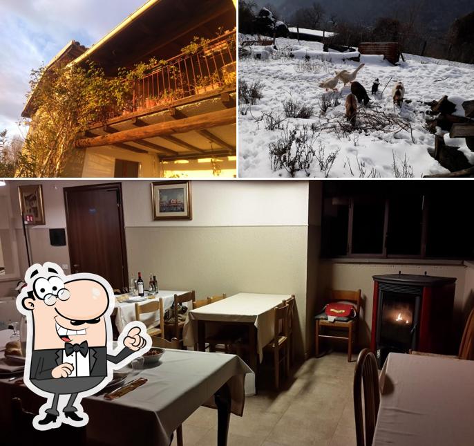 La immagine di esterno e interni da Osteria Da Cico