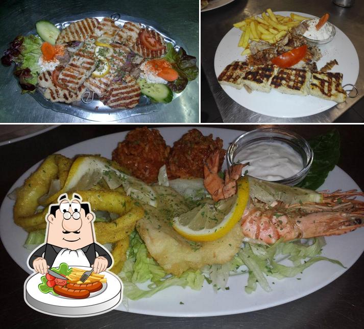 Essen im Restaurant Poseidon