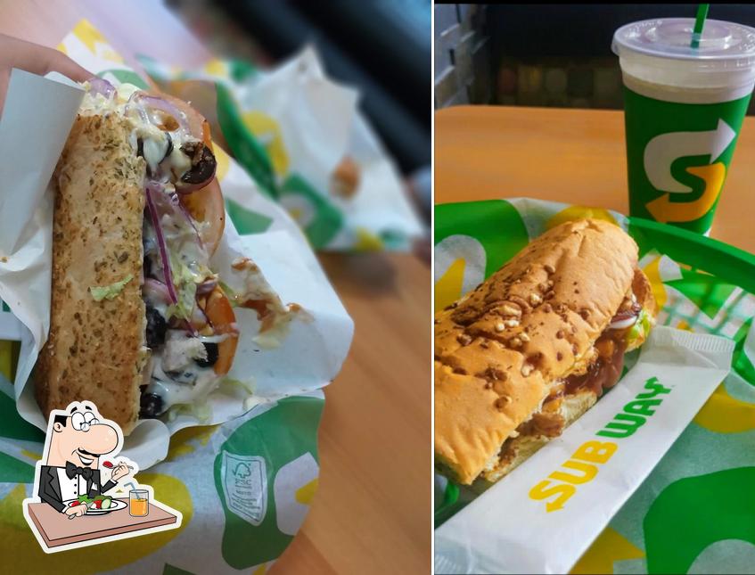 Platos en Subway Paulista