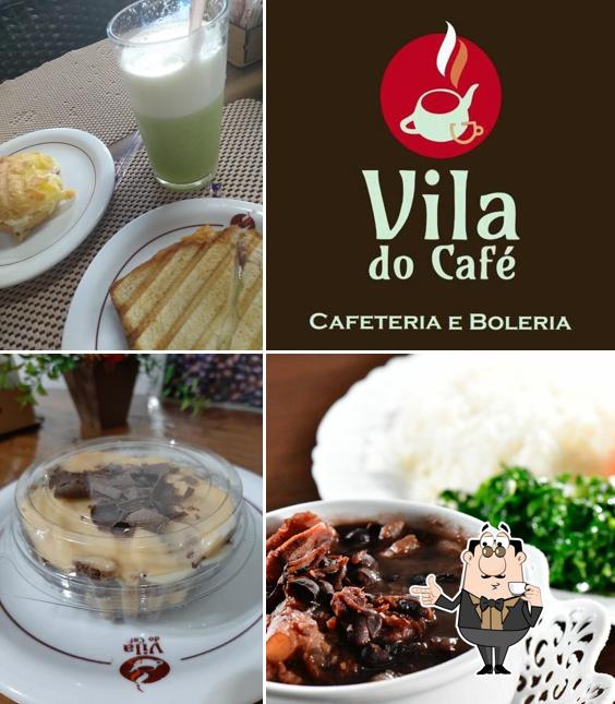 Venha provar diferentes bebidas oferecidos no Vila do Café - Restaurante Cafeteria e Boleria