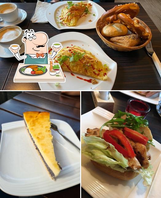 Food at Cafe Aubinger Herzl