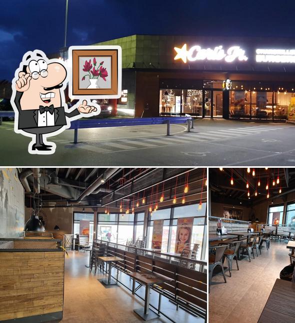 Découvrez l'intérieur de Carl's Jr