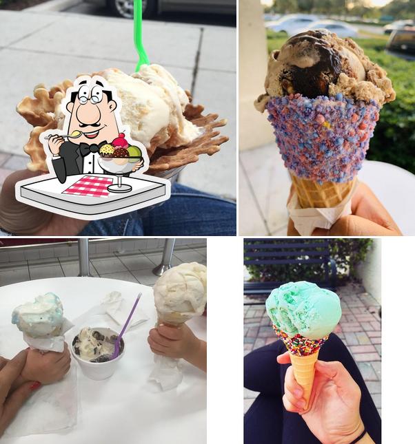 Larry's Ice Cream offers a variety of desserts