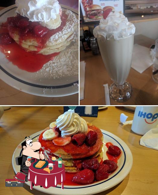 IHOP provides a range of sweet dishes