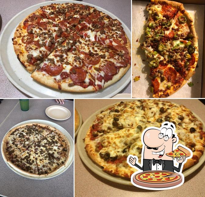 Try out pizza at Pantera's Pizza
