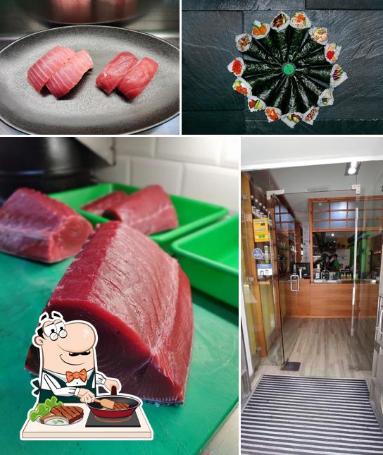 Попробуйте блюда из мяса в "Izakaya y sushi bar Japonés - WASABI"