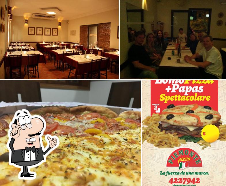 Entre diversos coisas, interior e comida podem ser encontrados a Pizzaria Piemonte Piracicaba