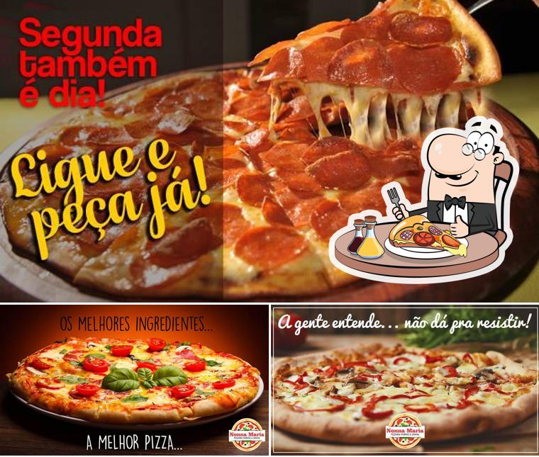 Experimente pizza no Nonna Maria Pizzaria