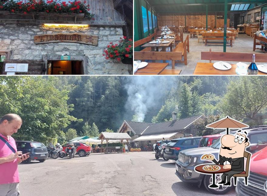 Guarda la foto che raffigura la esterno e interni di Ristorante l'Insonnia snc