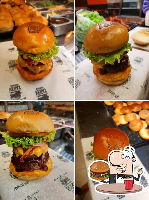 Os hambúrgueres do Fit House - Restaurante irão saciar diferentes gostos