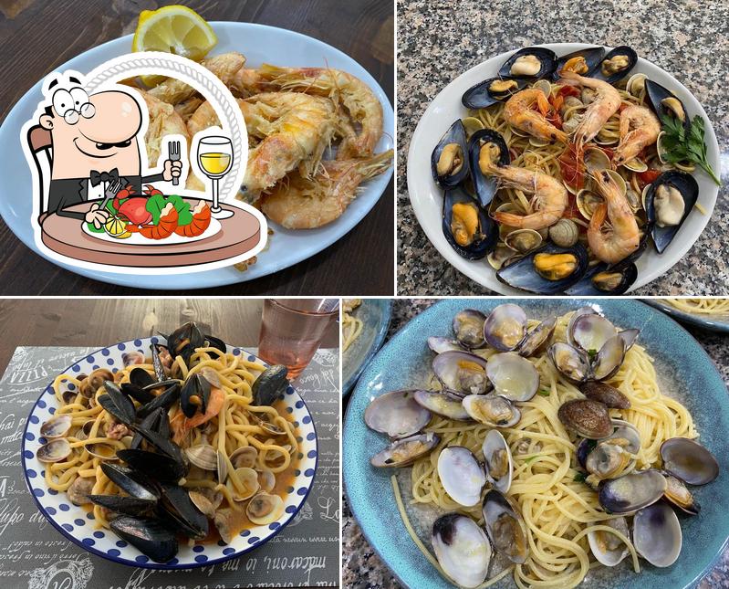 Prenditi tra i vari piatti di mare proposti a Trattoria pizza & panuozzo da peppone