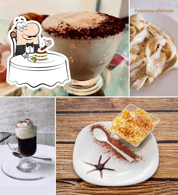 Chicco d'Oro caffè e cucina serve un'ampia gamma di dolci