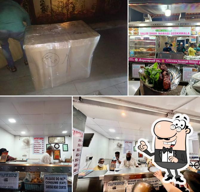 The interior of Akhtar’s Samosa