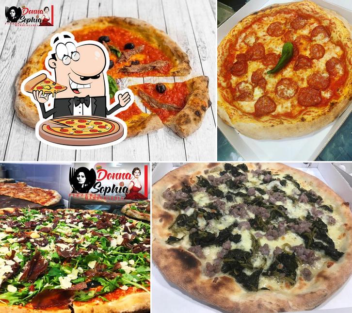 Prenditi una pizza a Pizzeria Hamburgeria Donna Sophia