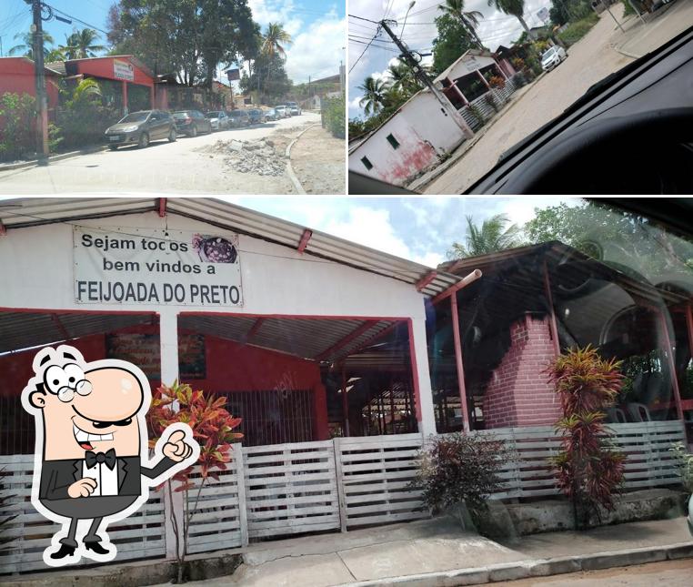 O exterior do Feijoada do Preto