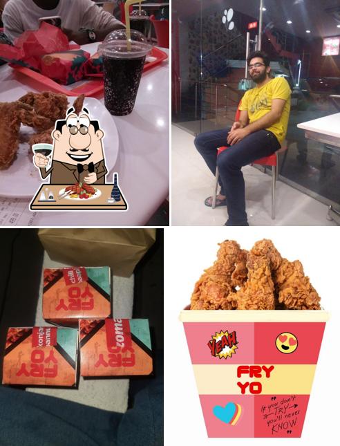 Get meat dishes at FryYo - Vellore