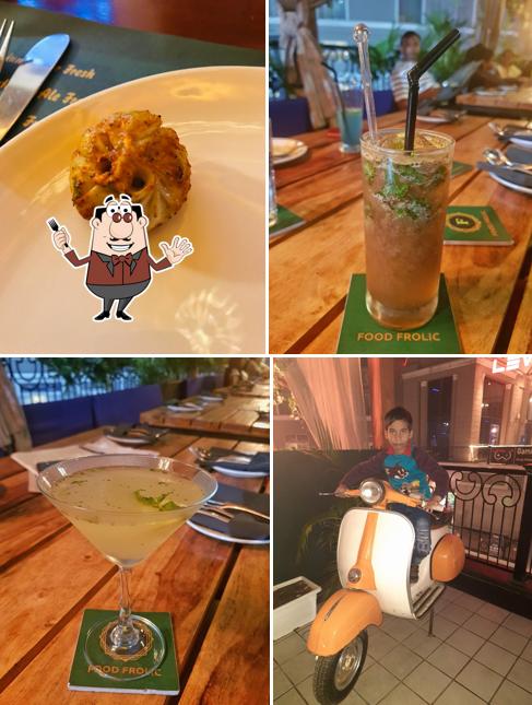 Food at Food Frolic - Microbrewery & Bar