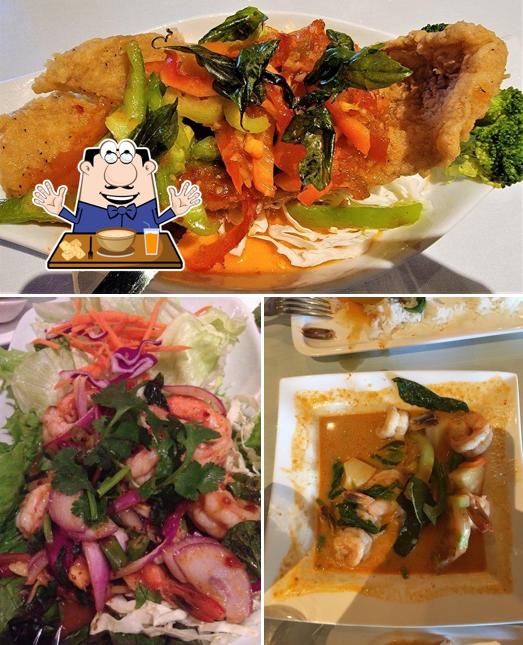 Food at Thai Tamarind Restaurant