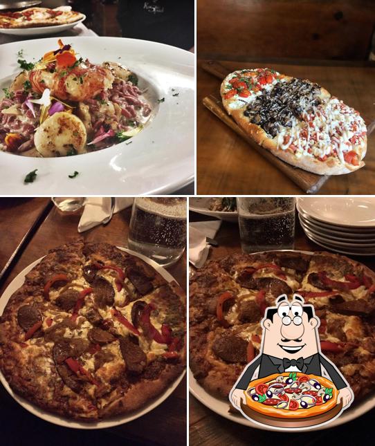 Order pizza at The Rustic Spud Restaurant & Catering