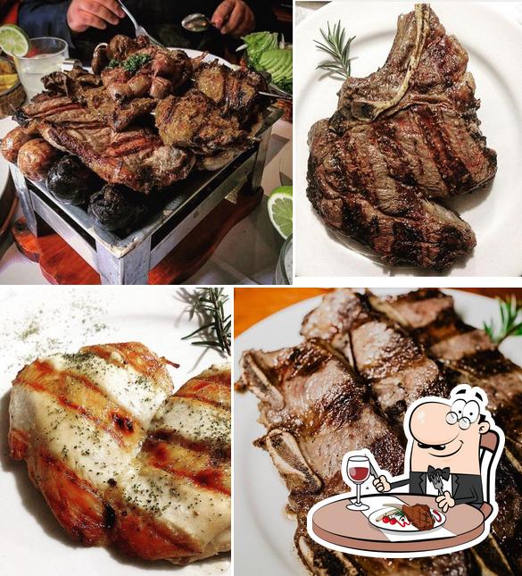 Get meat dishes at El Parrillero