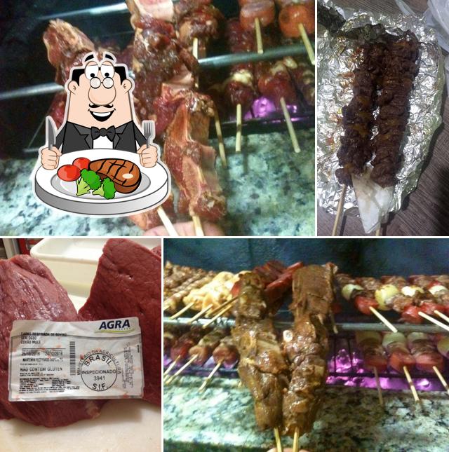 Prove refeições de carne no Churrasquinho do DUDU