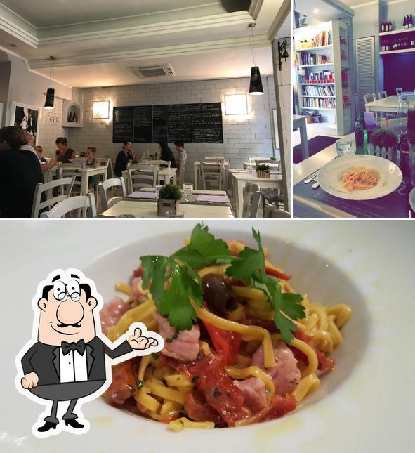 This is the photo displaying interior and food at Mamma MIA