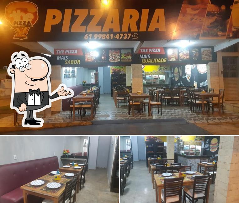 O interior do THE PIZZARIA