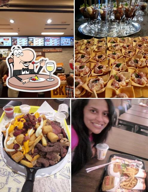 Comida em Burger King