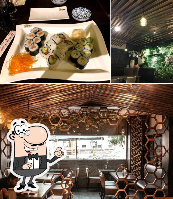 Las imágenes de interior y sushi en EKI Halle