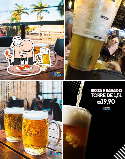 "Ibiza deck bar" предлагает богатый выбор сортов пива