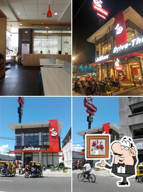 El interior de Jollibee