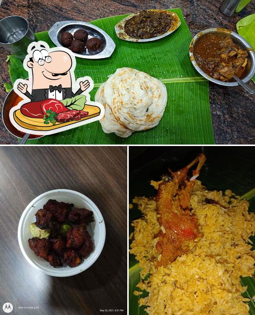 Madurai Sri Thevar Hotel, Parrys provides meat meals