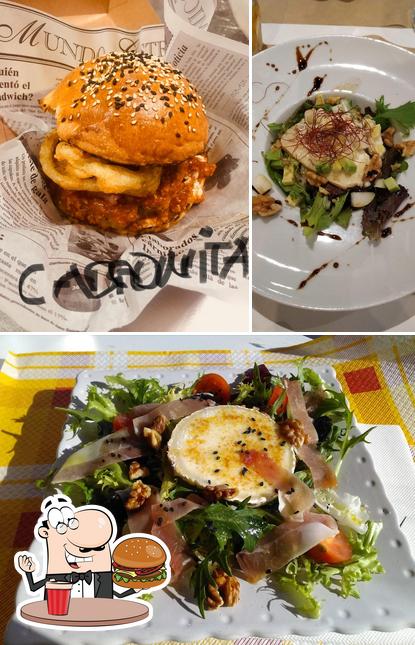 Попробуйте гамбургеры в "Pizzería Restaurante La Gioconda"