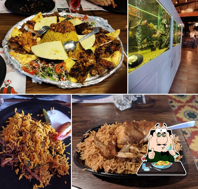 Food at Alibaba & 41 Dishes Bab Arabia - Angamaly