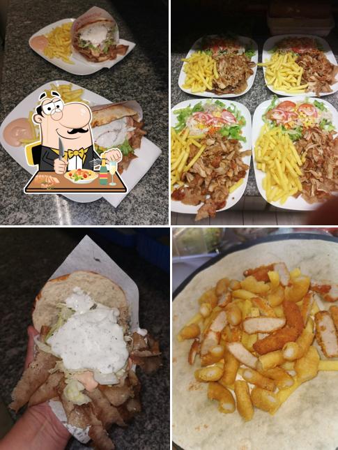 Plats à Chez Baboche,tacos,kebab,pizza et hamburgers