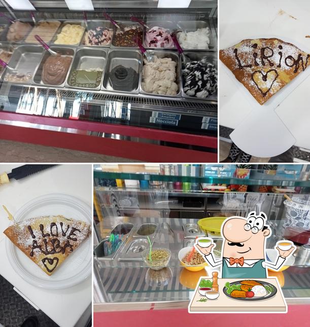 Platti al Gelateria Delle Rose