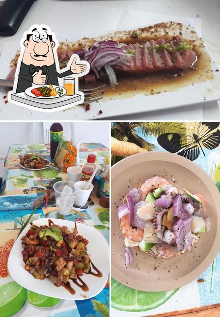 Comida en Mariscos Los Delfines