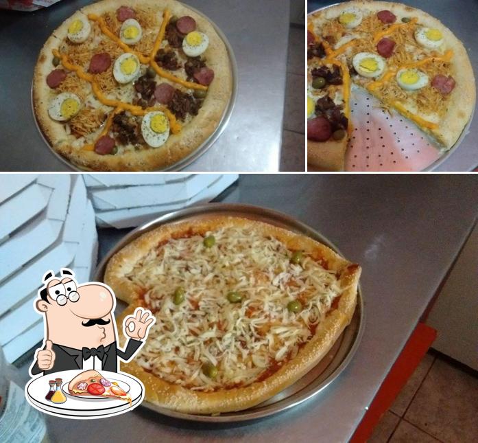 Experimente diversos tipos de pizza