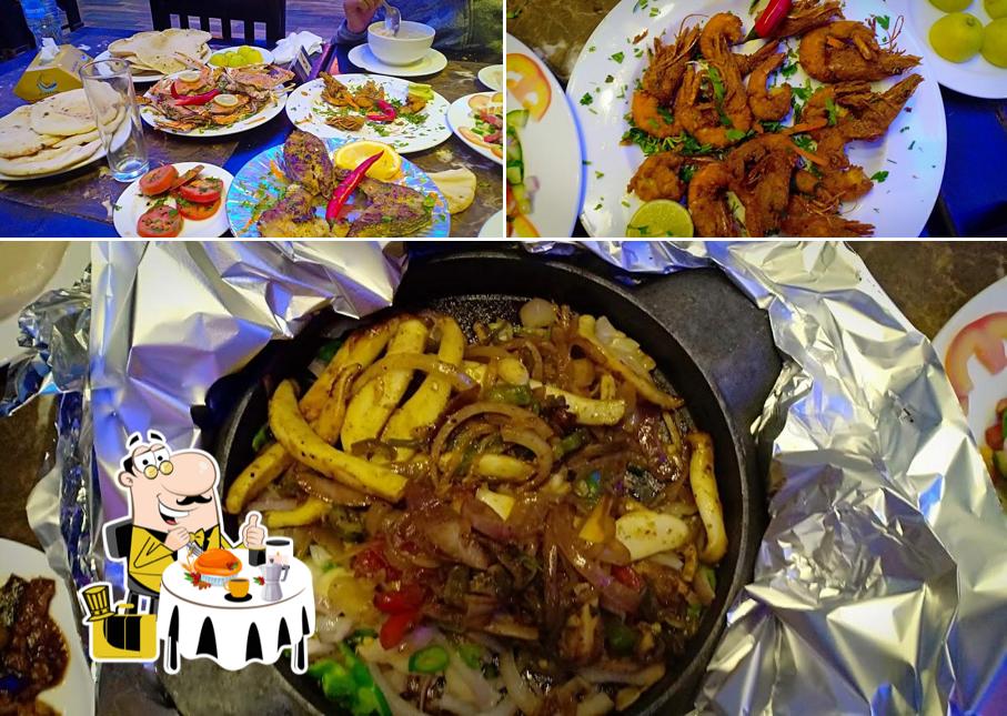 Еда в "Al Ostol seafood Restaurant"