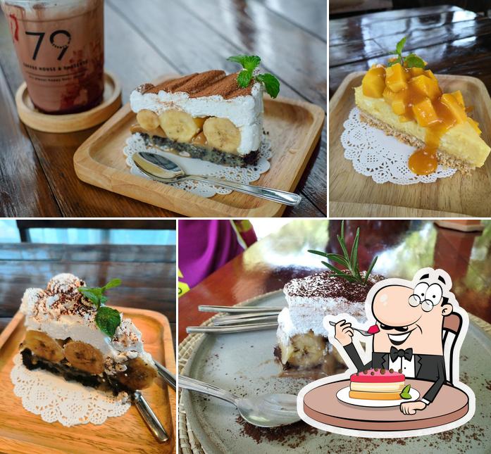 79 Artisan Coffee House offers a selection of sweet dishes