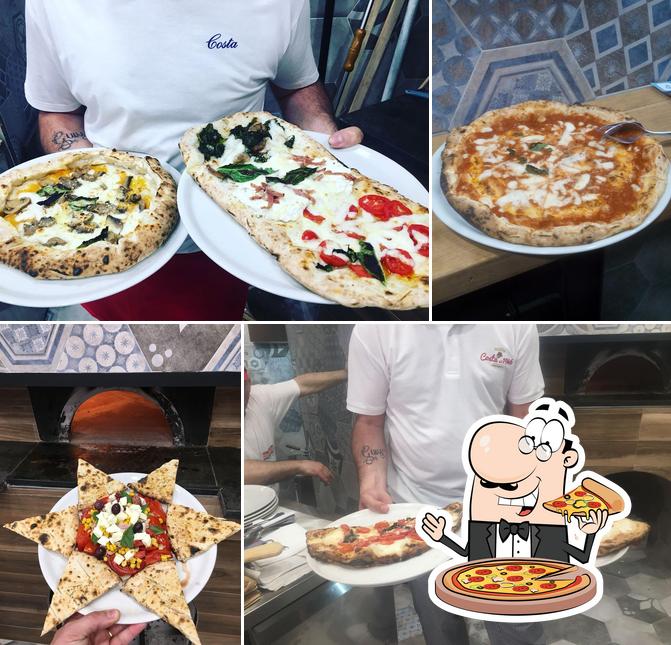 A Pizzeria Costa Napoli, puoi assaggiare una bella pizza