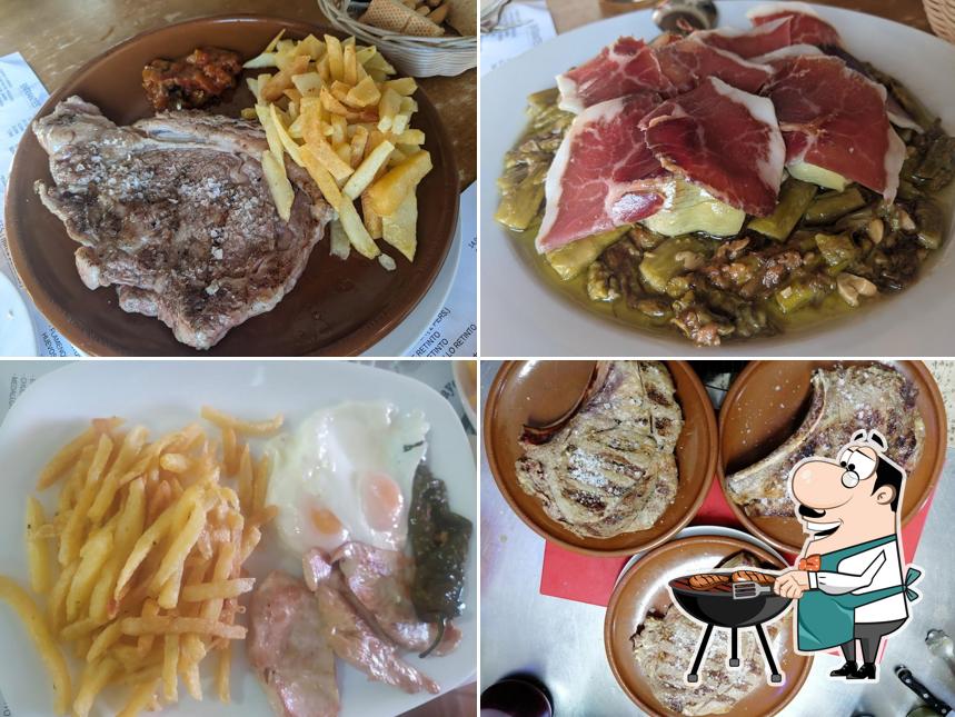 Try out meat meals at Venta el Rayo